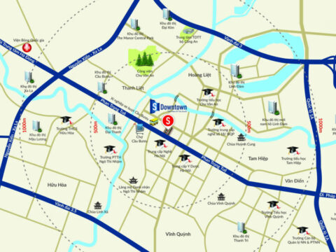 Vị trí dự án Palmy Biztown